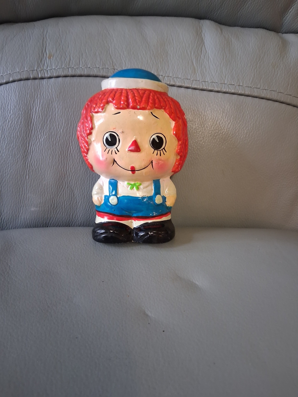 Vintage Raggedy Andy Coin Bank